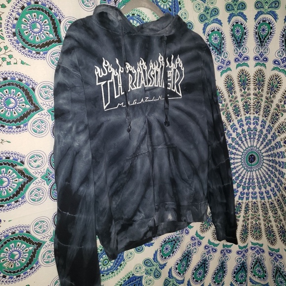 Thrasher Tops - Tye Dye Thrasher Hoodie